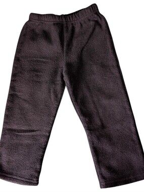 Young Hearts Black Fleece Pants